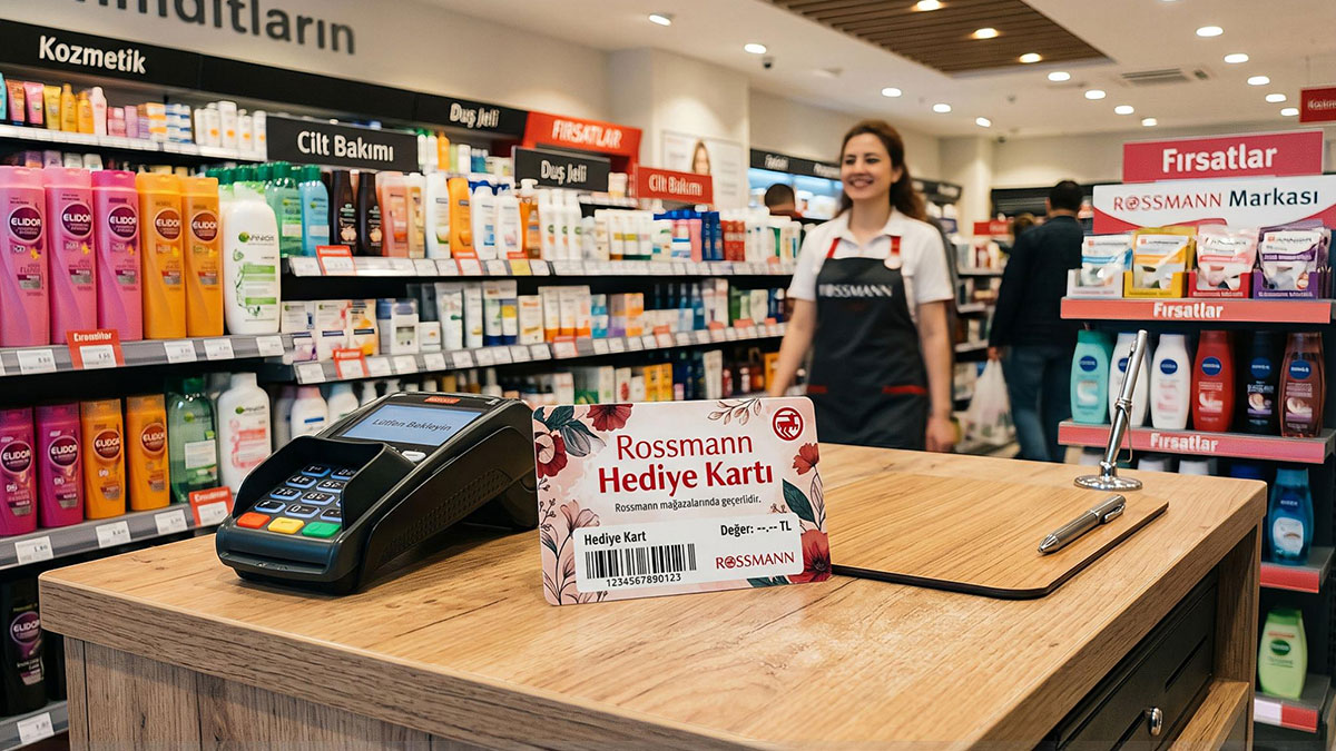 Hediye seçmekte zorlananlar için Rossmann hediye alışveriş kartı imdadınıza yetişiyor