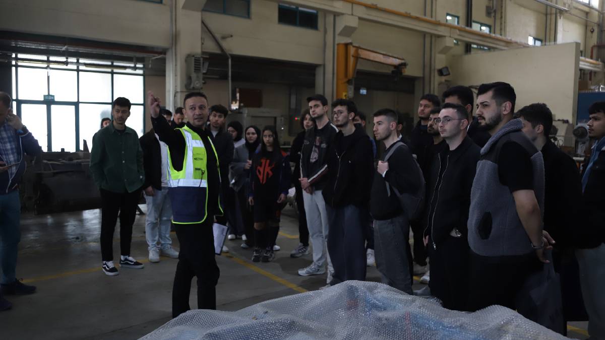 ESTÜ öğrencilerinden ESTRAM’a teknik gezi