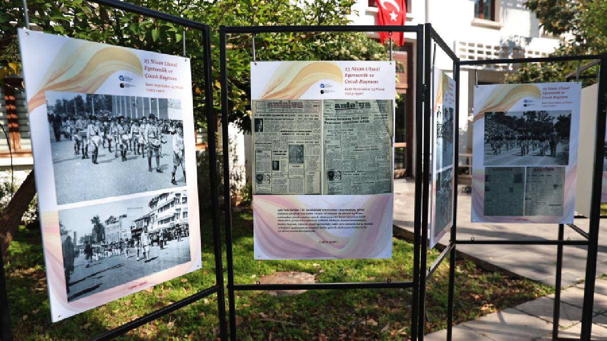 Antalya Kent Arşivi’nden 23 Nisan’a özel sergi