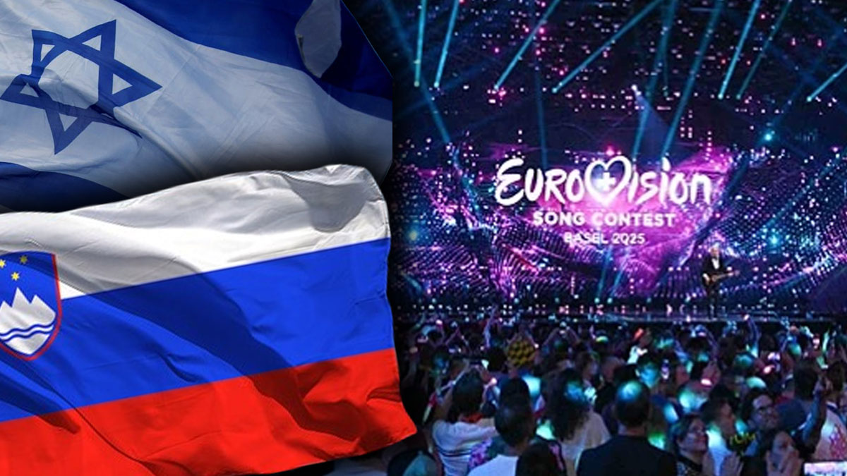 Slovenya'dan 'Eurovision' protestosu: Filistin temalı yayın yapılacak