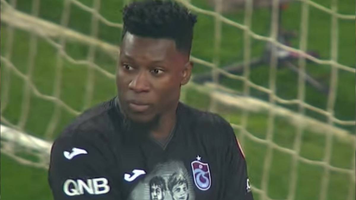 Andre Onana Trabzonspor'u yarı finale taşıdı