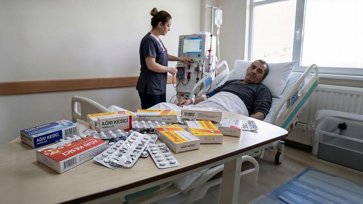 Gereksiz ağrı kesici ilaç kullanımı, ileride diyalize mahkum edebilir