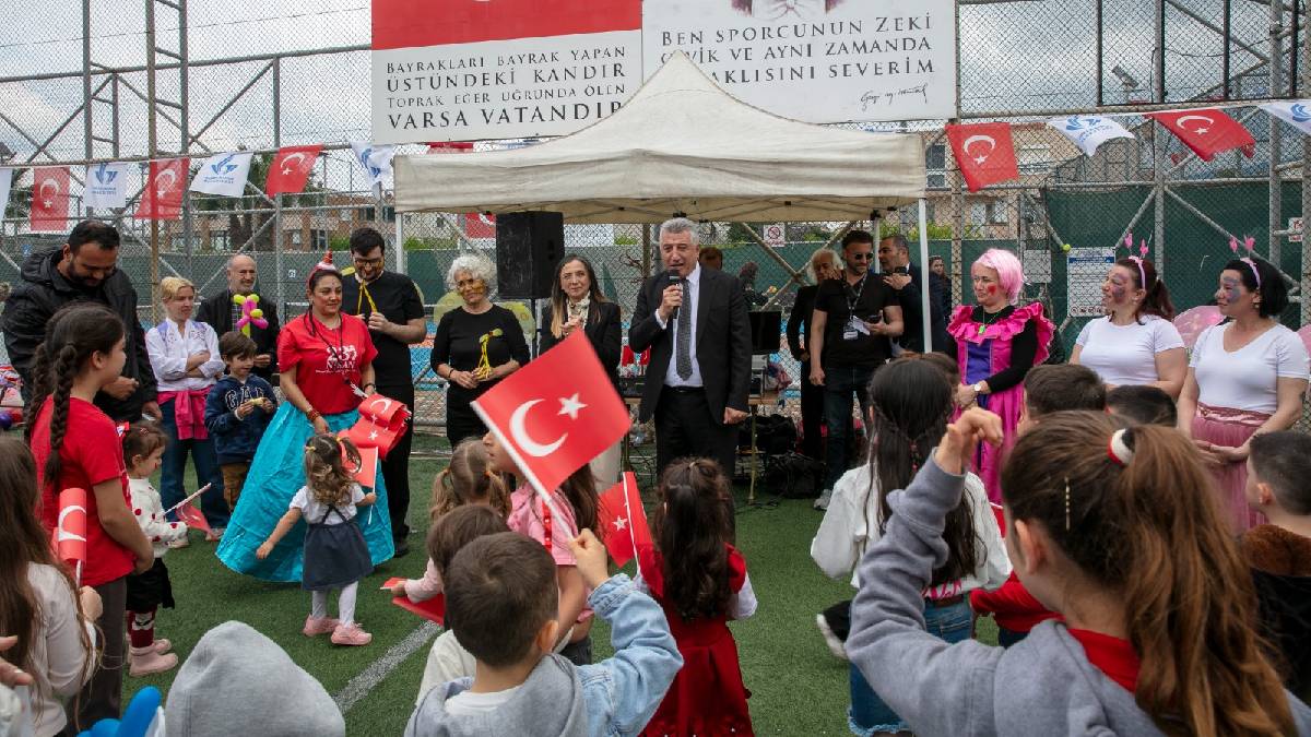 23 Nisan coşkusu Güzelbahçe’de dolu dolu yaşandı