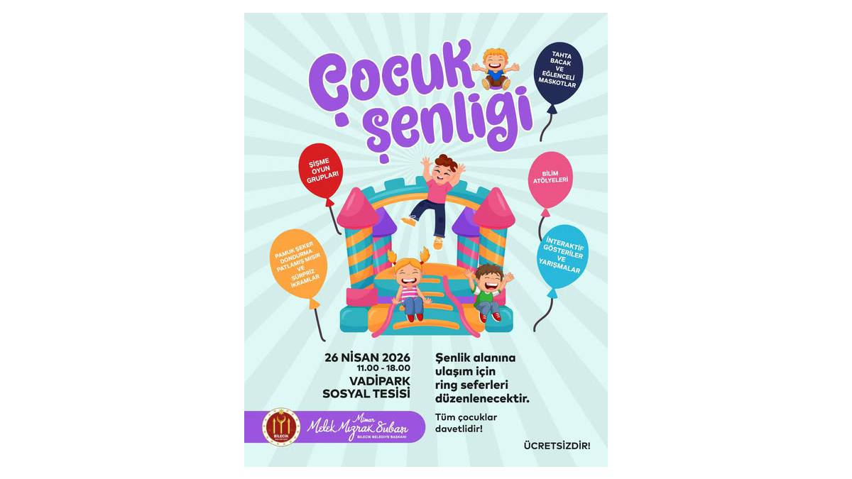 Bilecik'te çocuk şenliği düzenlenecek