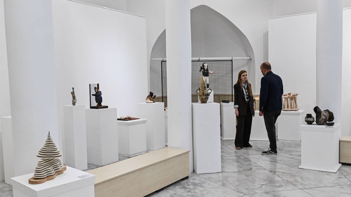 2. Uluslararası Işık Seramik Yarışması Sergisi açıldı