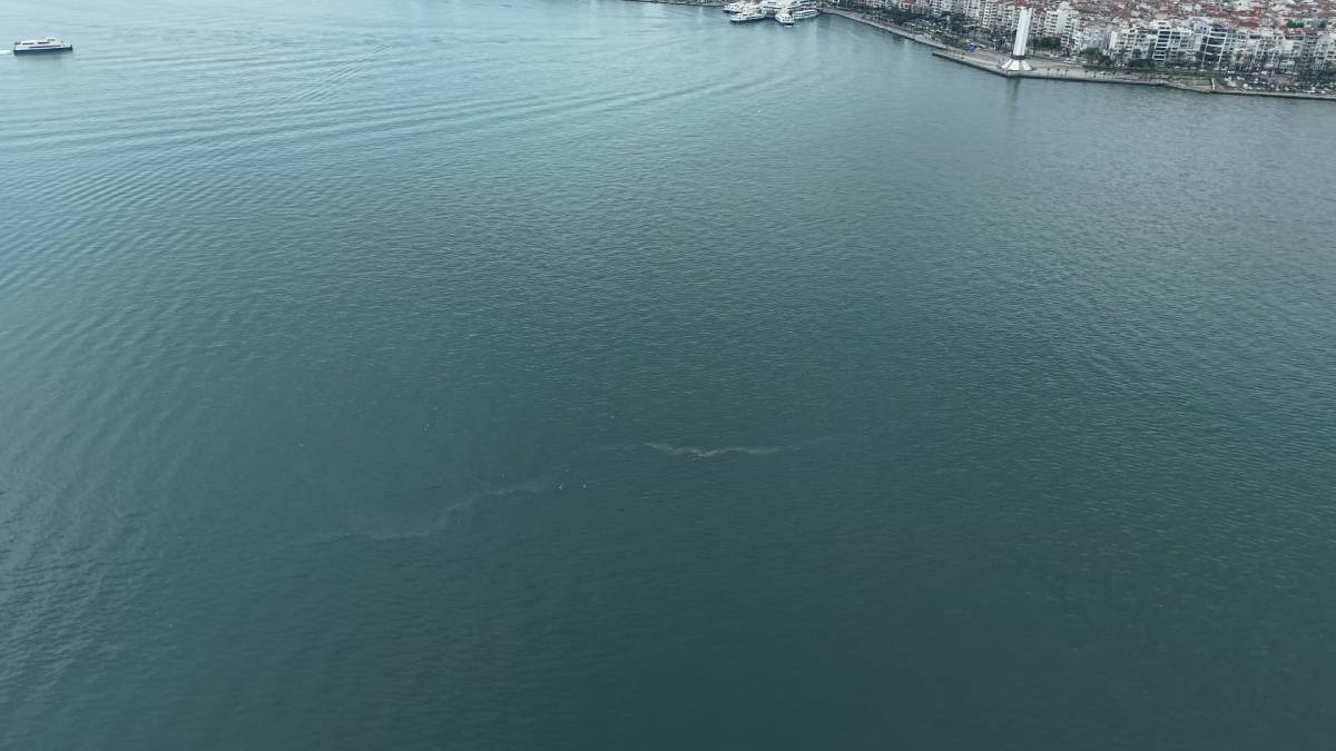 İzmir Körfezi’nde 13. dış kaynaklı kirlilik vakası