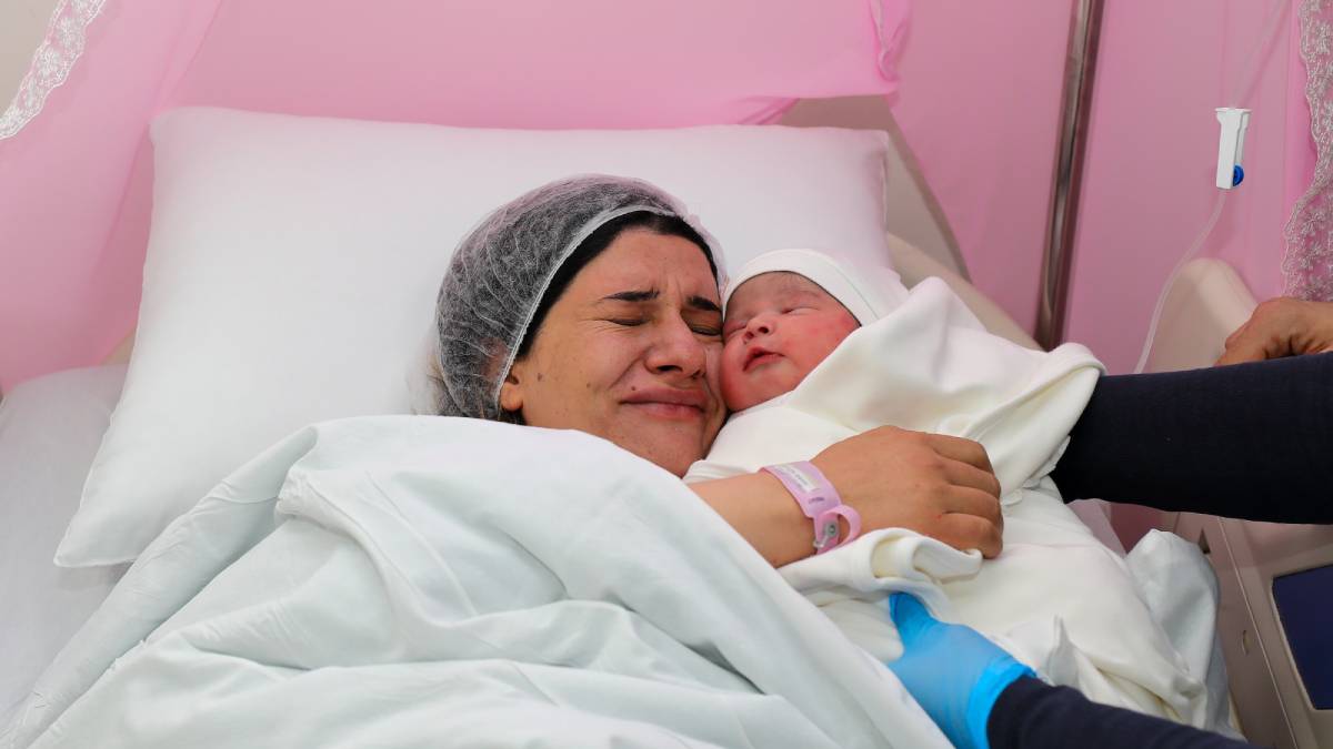 Gaziantep'te Tüp Bebek Desteği Projesi’nin ilk meyvesi alındı: 5 yıllık hasreti sona erdiren umudun adı Fatma oldu