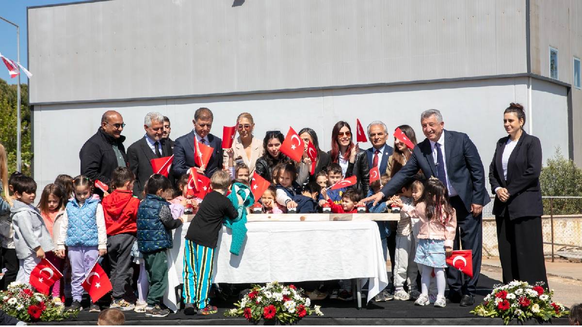 Güzelbahçe’de eğitime güçlü destek: Onur Günay Eğitim Kampüsü Mustafa Ener Yerleşkesi’nin temeli atıldı