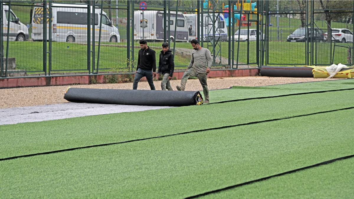 Bağlarbaşı spor tesisleri yenileniyor