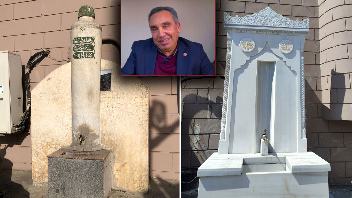 300 yıllık İshak Ağa çeşmesinde muhtardan suç itirafı: ‘Eskiydi yıktırdık, yenisini yaptırdık’