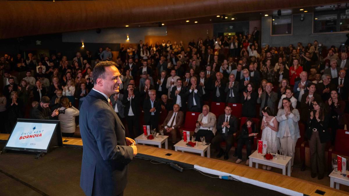 Bornova’da 2 yılın görkemli tablosu