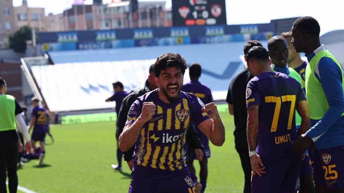 Eyüpspor, Gaziantep FK engelini 3 golle geçti