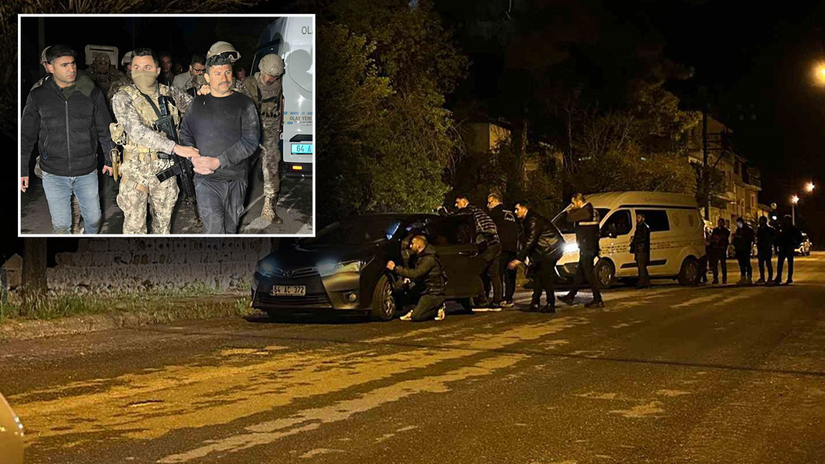 Uşak'ta ihbara giden polise pompalı tüfekle saldırı: 1'i ağır 2 yaralı