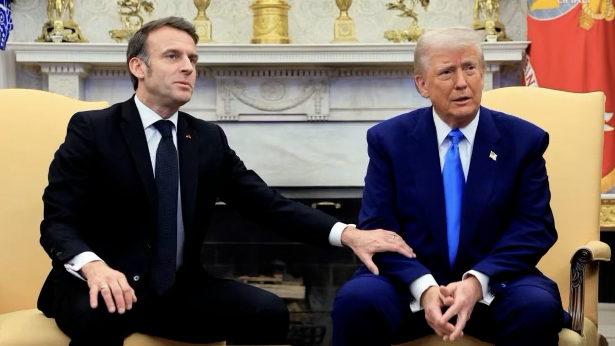 Macron’dan Trump saldırısına tepki: Şiddetin demokraside yeri yoktur