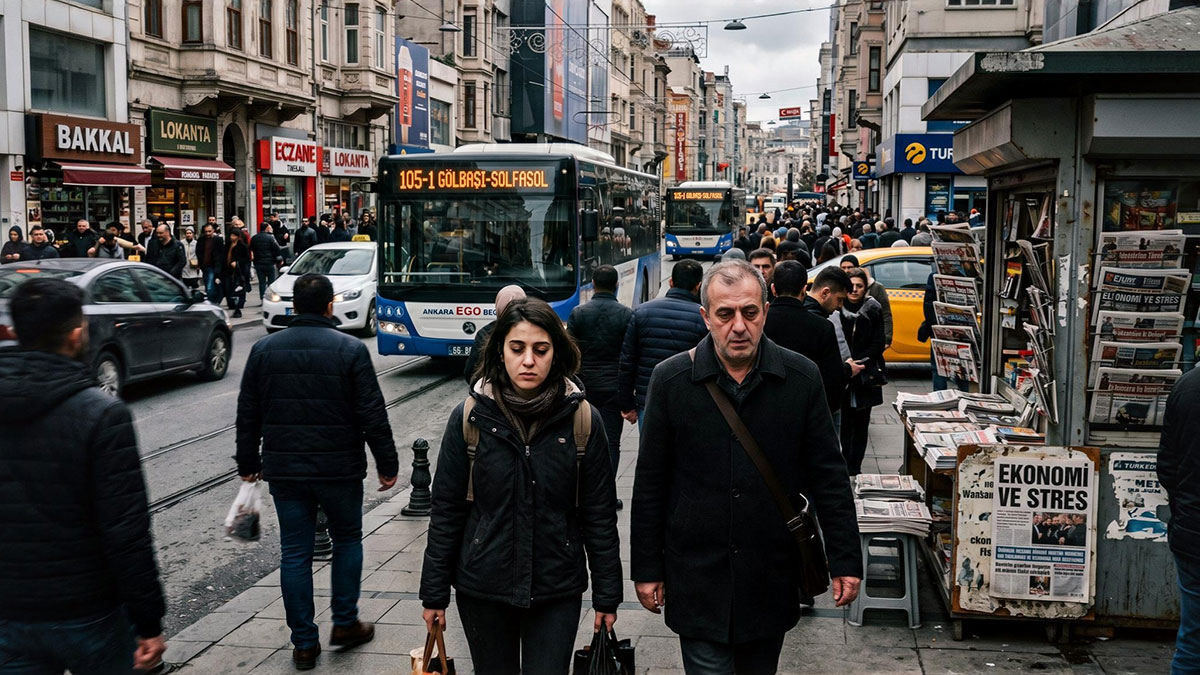 Ekonomik baskı vatandaşı bitirdi: Stres artık kalıcı bir sorun
