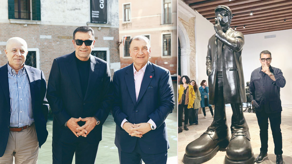 Sanatçı Ahmet Güneştekin'den Venedik'te yeni sergi: Sarayı uyandıran ‘SESSİZLİK’