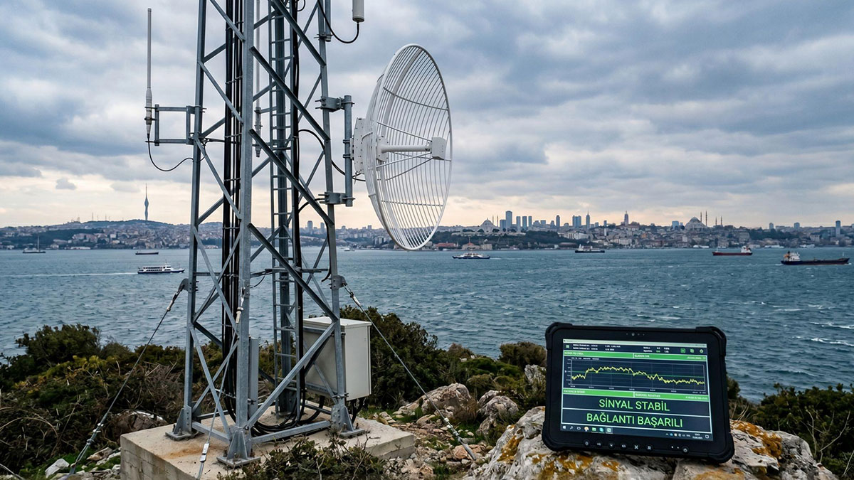 İETT'nin yeni radyolink altyapısı ile Adalar'daki internet hızı iki katına çıktı