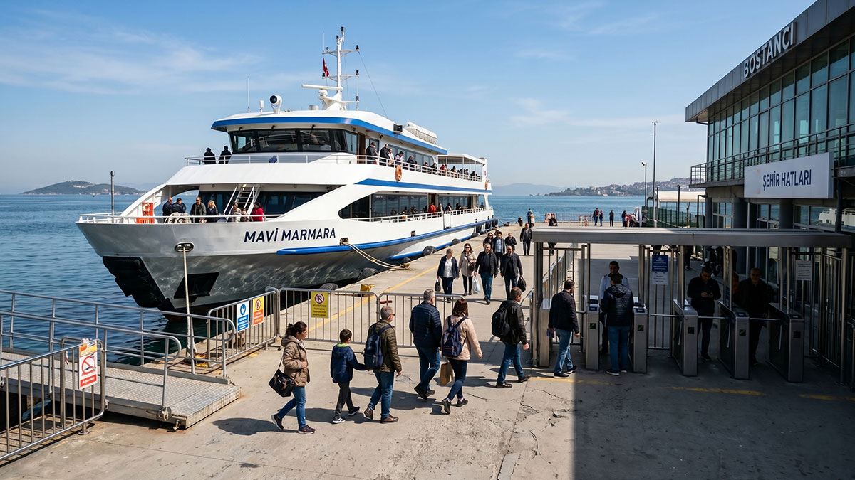 Mavi Marmara, Bostancı-Adalar güzergahında bahar tarifesine geçti
