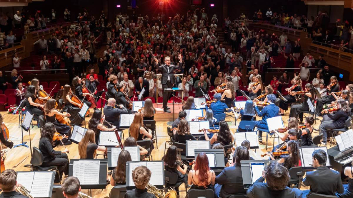 Narlıdere Belediyesi Çocuk Senfoni Orkestrası’ndan AASSM’de 23 Nisan konseri