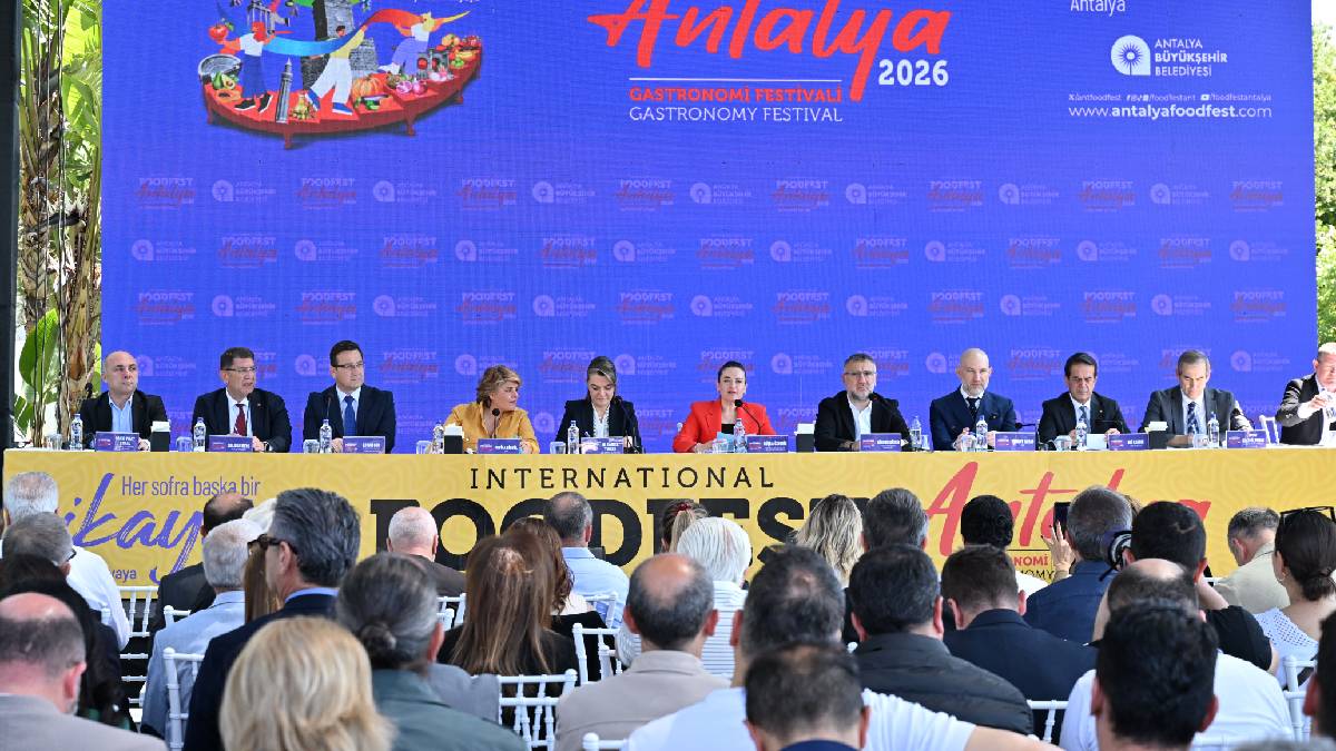 5. Uluslararası Foodfest Antalya Gastronomi Festivali 8-10 Mayıs’ta