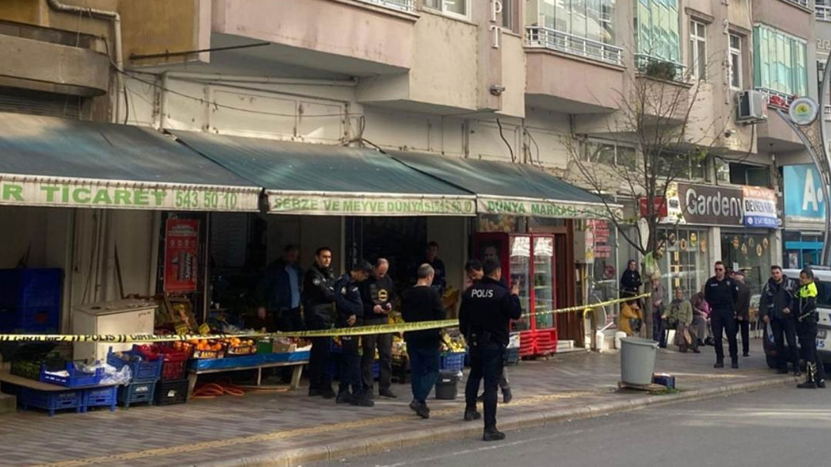 Tartıştığı eniştesinin çalıştığı manava kurşun yağdırdı