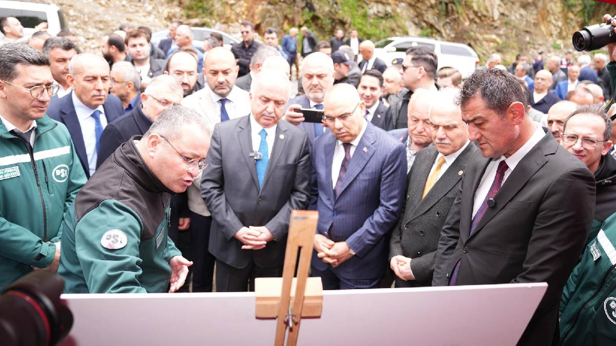 İçme suyu projesinin yer teslimi yapıldı