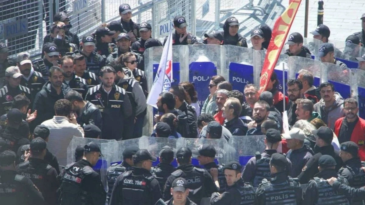 Taksim'de 1 Mayıs anması: 46 kişi gözaltına alındı