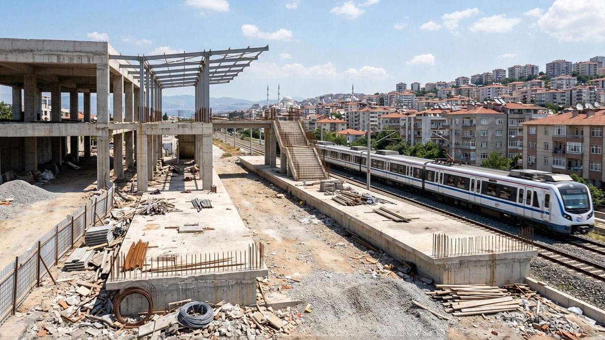 12 mahallenin beklediği yeni İZBAN istasyonları, ekonomik krize takıldı