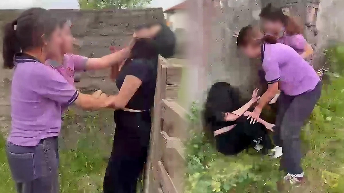 Akran zorbalığı kurbanı kız çocuğunun çaresiz anları yürek burktu