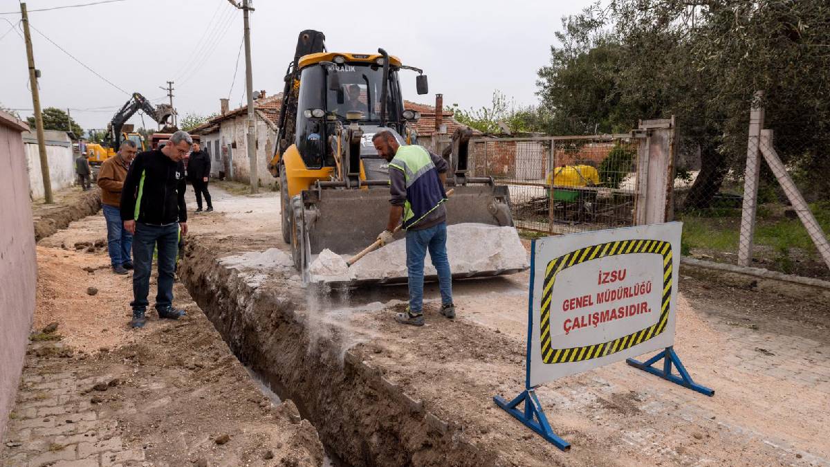 Bergama’da altyapı seferberliği: 75 kilometrelik hatla su sorunu tarihe karışıyor
