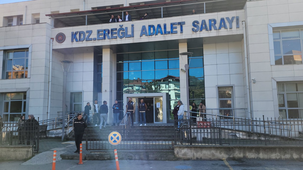 Zonguldak'ta adliyede korkutan olay: Tutuklanınca camdan atladı