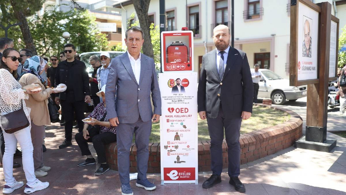 Başkan Yetişkin ile AGC arasında anlamlı bir iş birliği projesi: Hayat kurtaran OED cihazları Aydın'da hizmete girdi