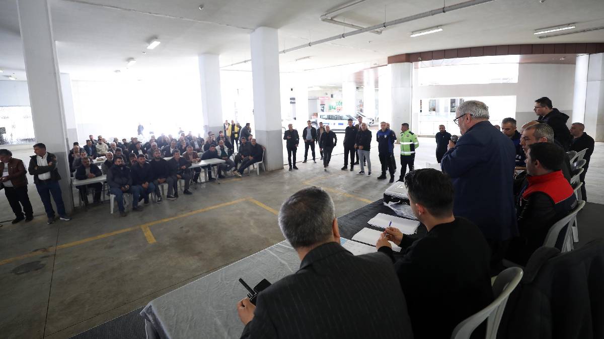 Kurban çadır yerleri kura ile belirlendi