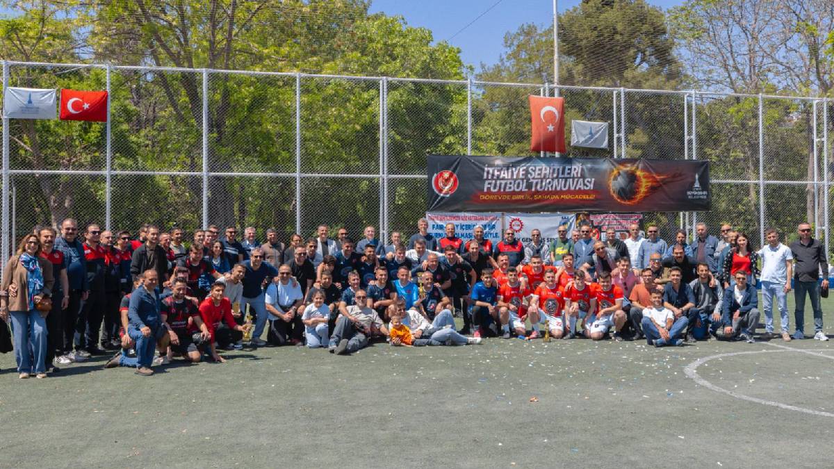 İtfaiyecilerden anlamlı turnuva