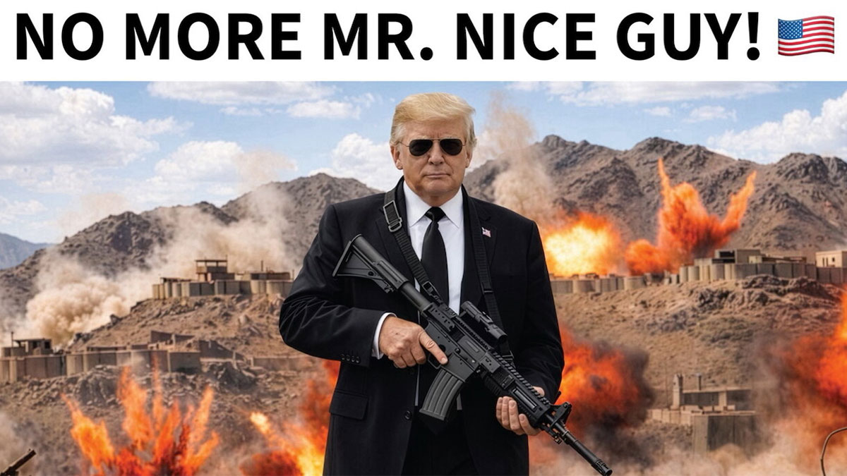 Trump’tan silahlı paylaşım: İran akıllansa iyi olur