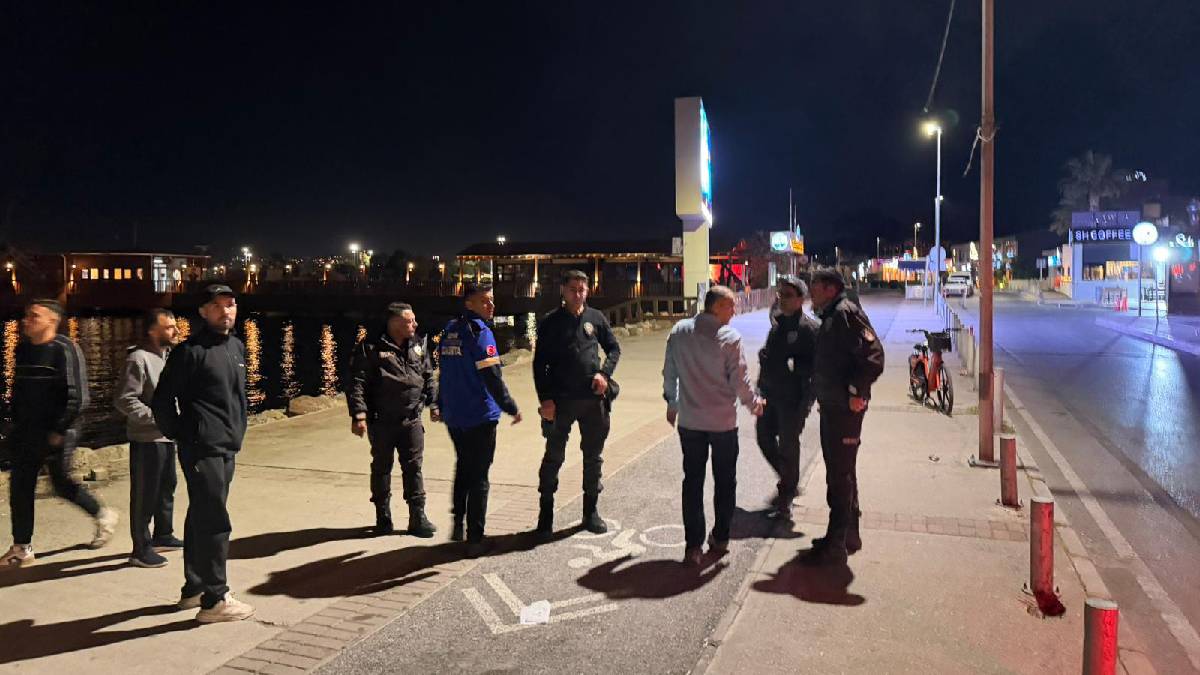 İnciraltı’nda denetimler sürüyor