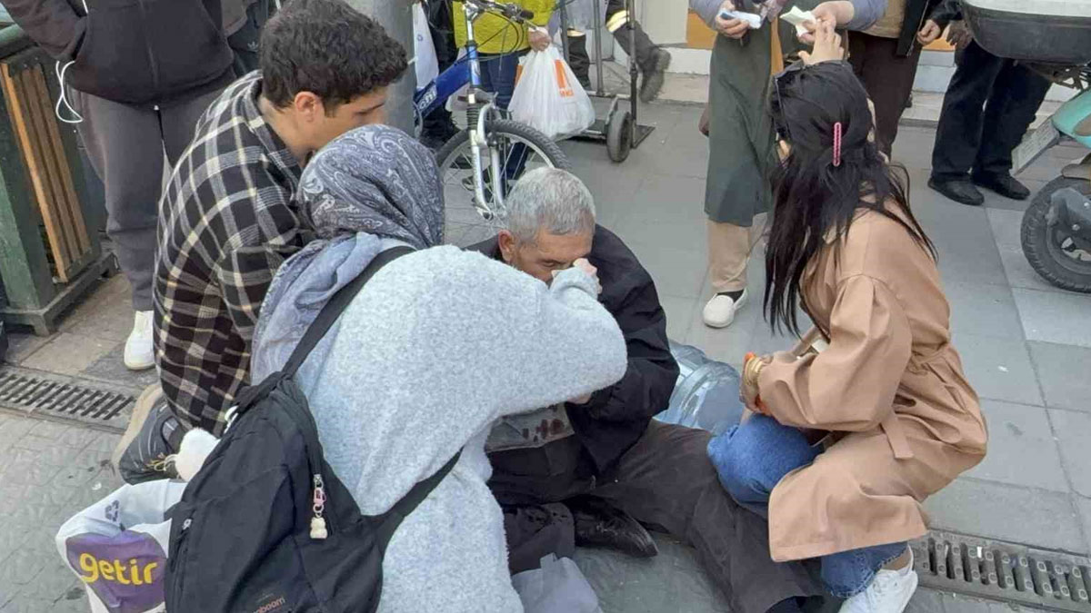 Yaşlı adamı darp eden 14 yaşındaki çocuk tutuklandı