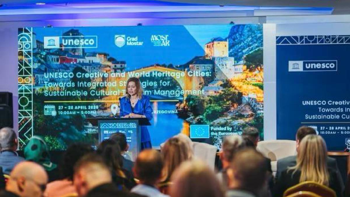 UNESCO Müzik Şehri Kırşehir, Mostar’da tanıtıldı