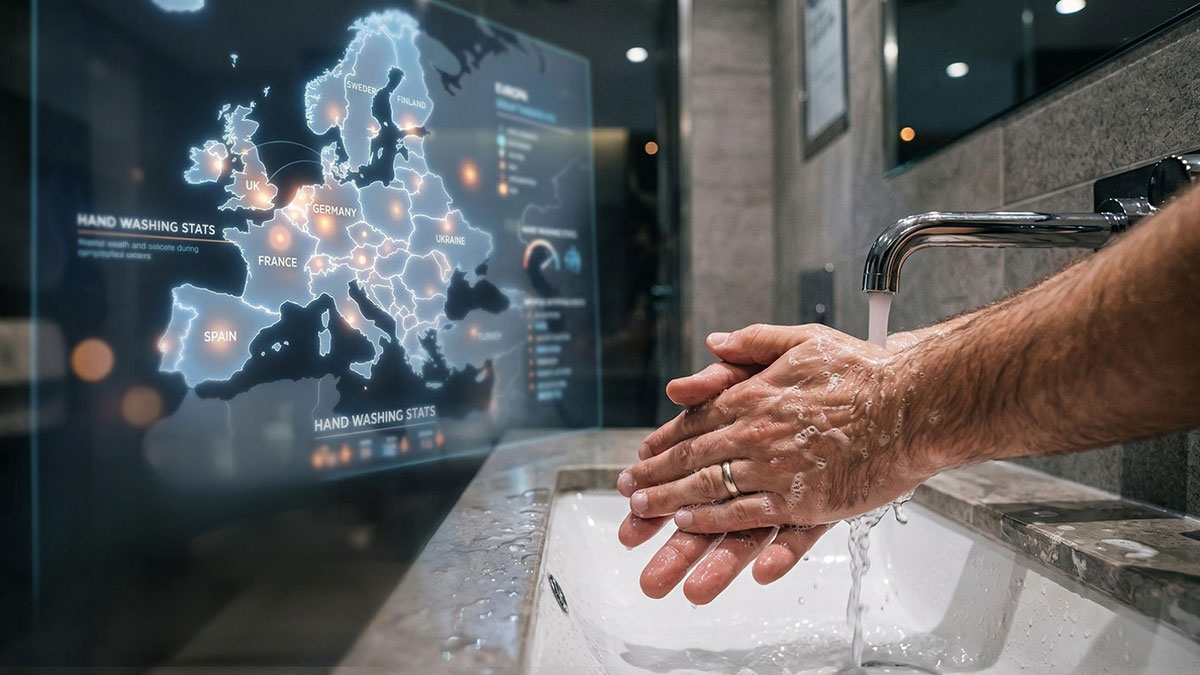 Tuvalet sonrası el yıkama alışkanlığında Hollanda şoke etti