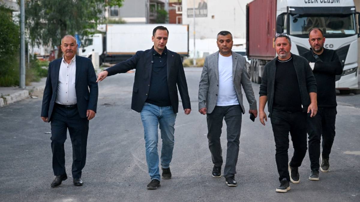 Başkan Eşki sabah mesaisine Egemenlik Mahallesi’nde başladı