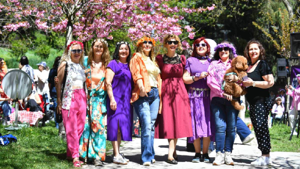 Ankaralı kadınlar Sakura Şenliği’yle baharı karşıladı