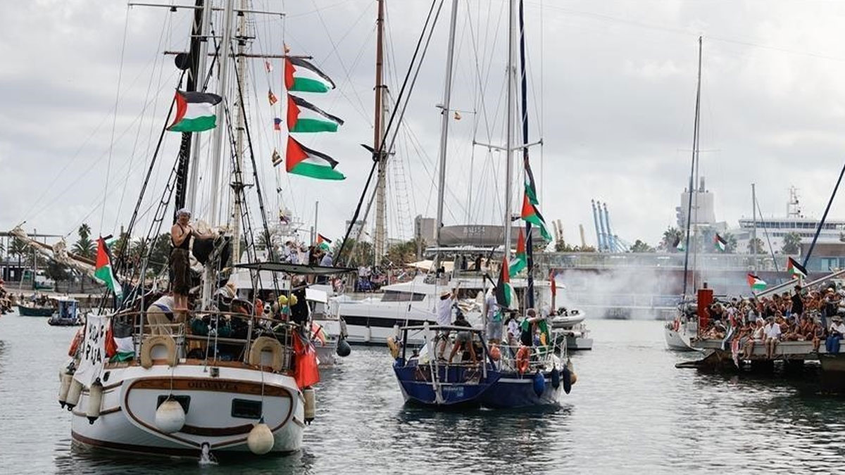 İsrail'den Sumud Filosu açıklaması: Yunanistan'a bırakılacaklar