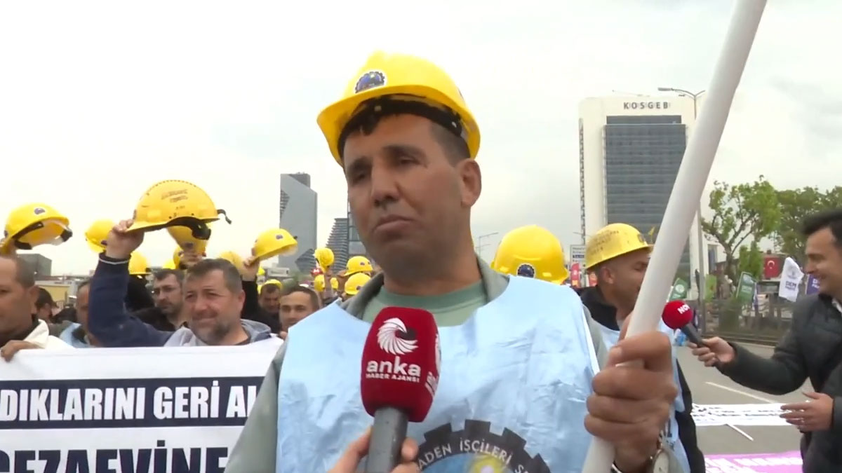 Doruk Madencilik işçileri 1 Mayıs’ta: “Dayanışmanın ne olduğunu Türkiye gördü”