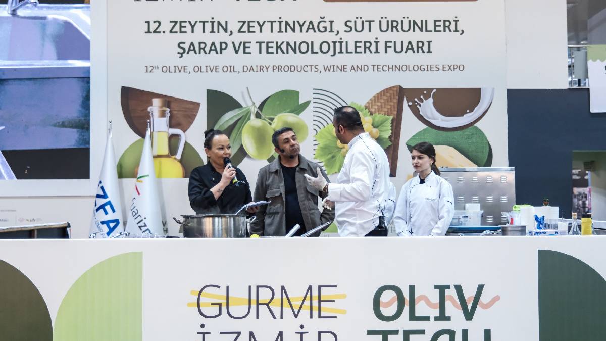 Olivtech Fuarı'nda Ege'nin gastronomik mirası keşfe çıkıyor