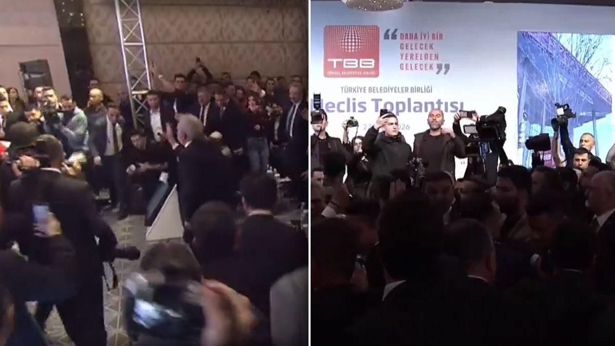 TBB toplantısında 'Silivri' gerginliği: İmamoğlu'nun mesajı okundu başkanlar birbirine girdi