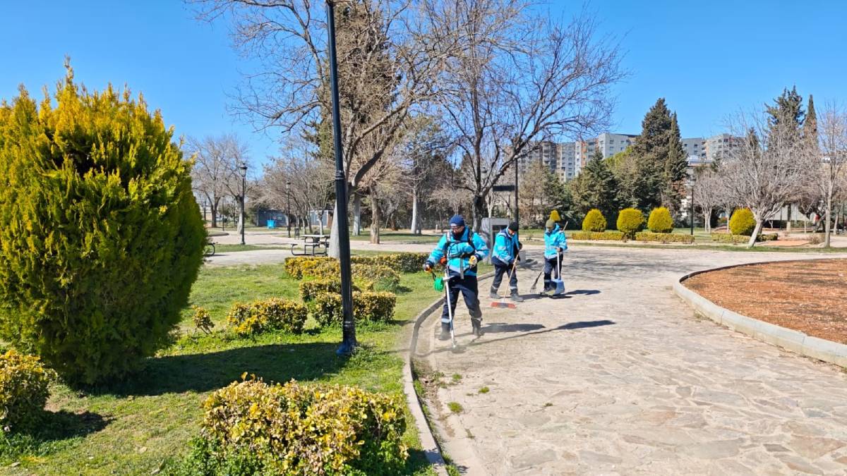 Gaziantep Büyükşehirden bahar temizliği seferberliği