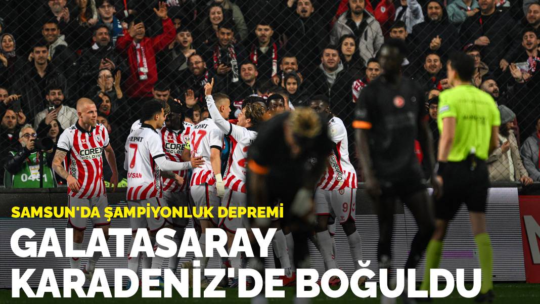 Samsun'da şampiyonluk depremi: Aslan Karadeniz'de boğuldu