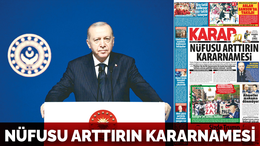Nüfusu arttırın kararnamesi