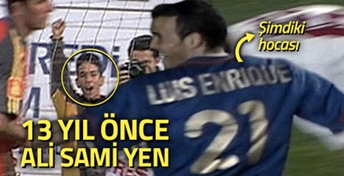Luis Enrique attı, 
Arda Turan topladı