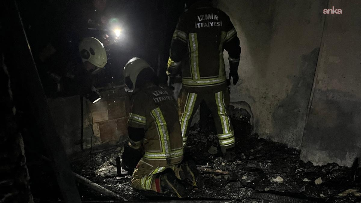 İzmir'de yangın faciası! 1,5 yaşındaki çocuk hayatını kaybetti